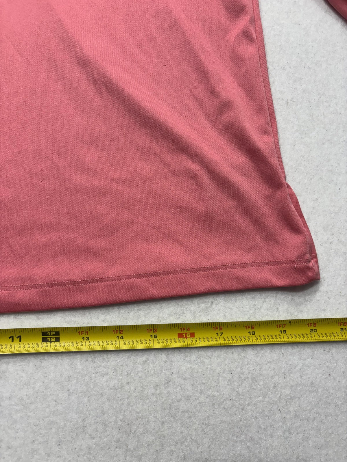 Columbia PFG Omni-Shade Shirt Mens Medium Pink Long Sleeve Fishing Lightweight