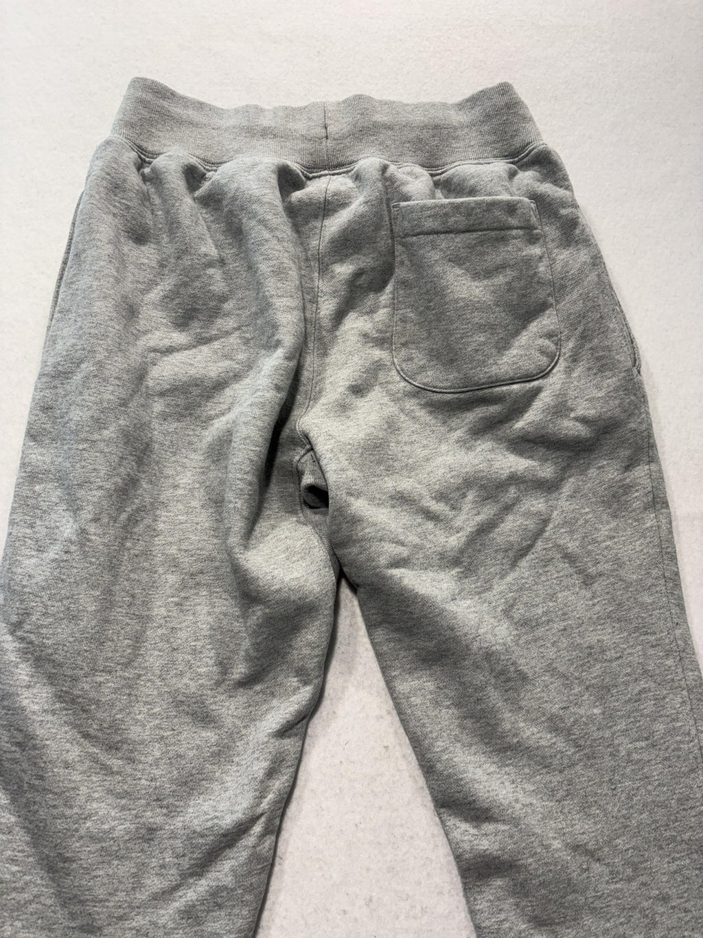 Champion Reverse Weave Sweatpants Mens Medium Gray Fleece Elastic Waist Logo