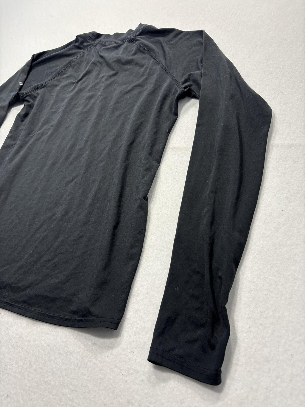 Columbia Shirt Youth Large 14/16 Black Omni-Shade Long Sleeve Sun Protection