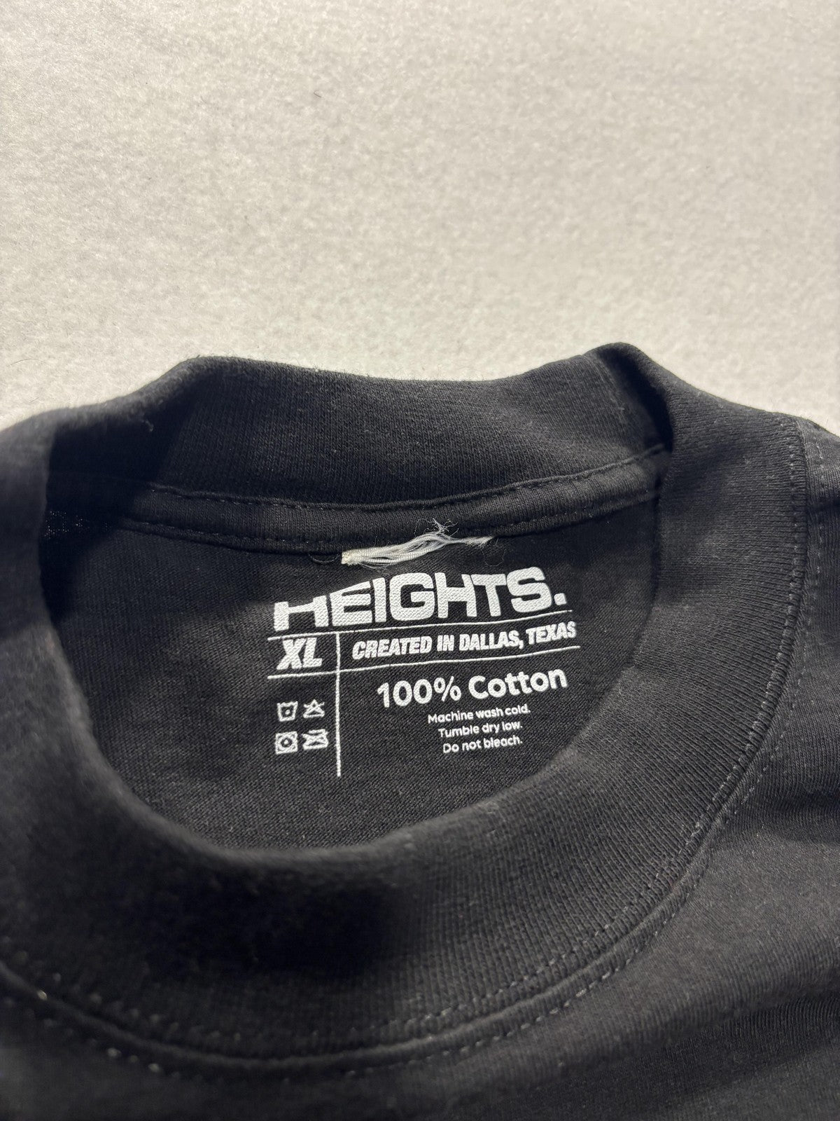 Heights Shirt Mens XL Black Trust No One Dallas Graphic Tee Streetwear