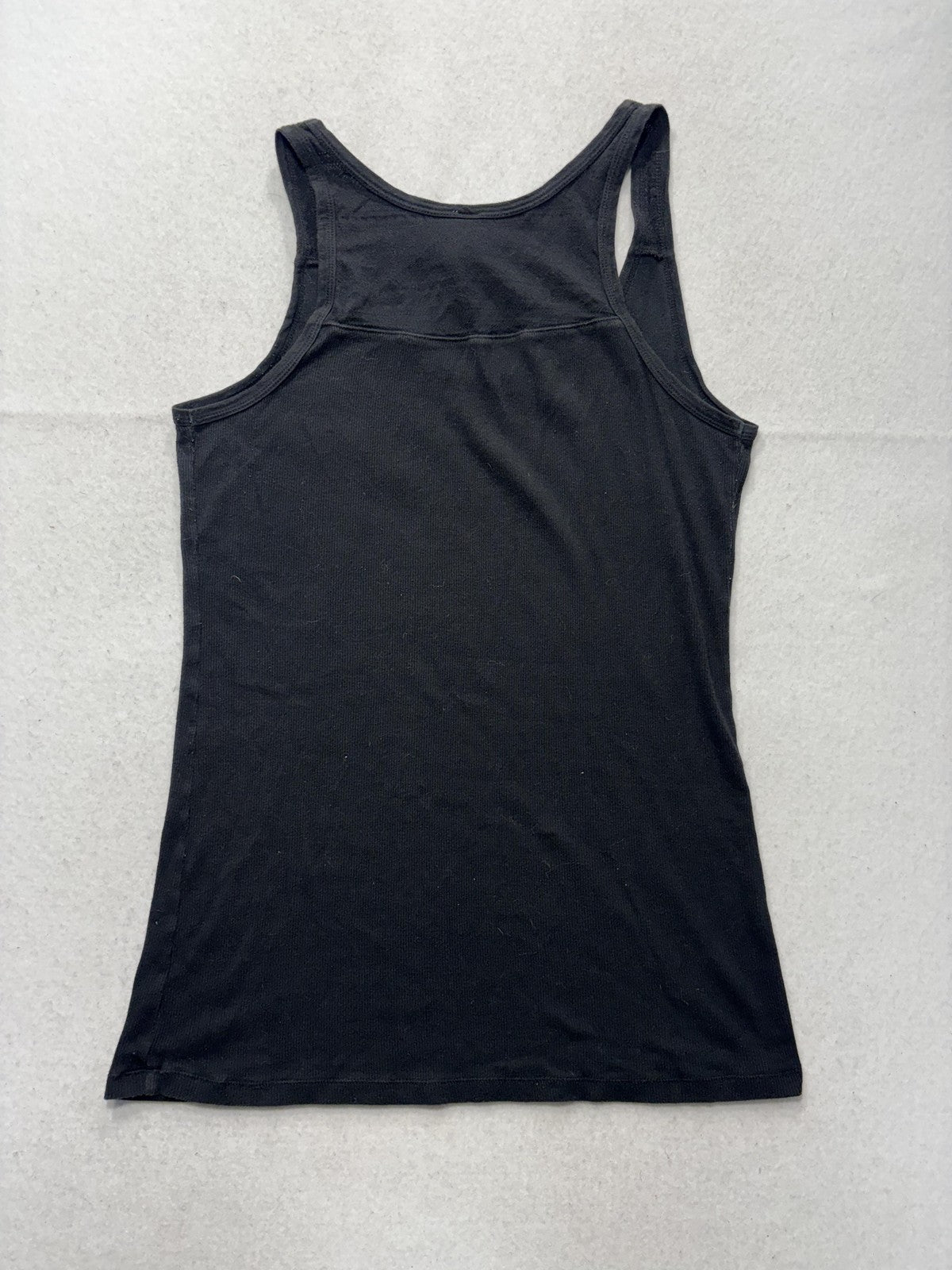 No Boundaries Tank Top Juniors XL Black Scoop Neck Ribbed Knit NJ27T140P