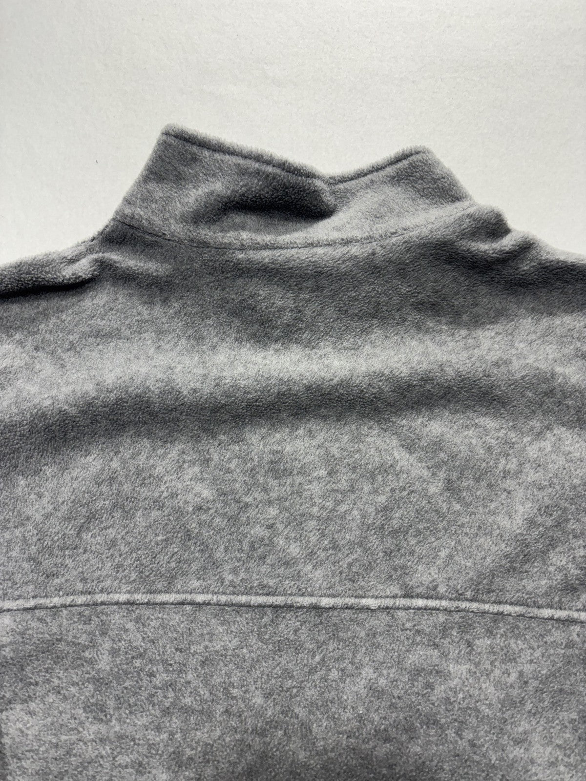 Columbia Jacket Mens 3XL Gray Fleece Full Zip Stand Collar Lightweight Outdoor