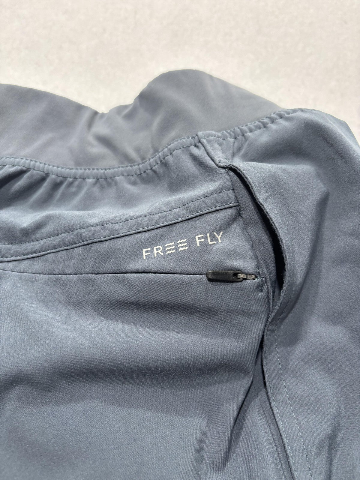 Free Fly Shorts Mens 2XL Gray 7" Inseam Breeze Active Lined UPF 50 Running