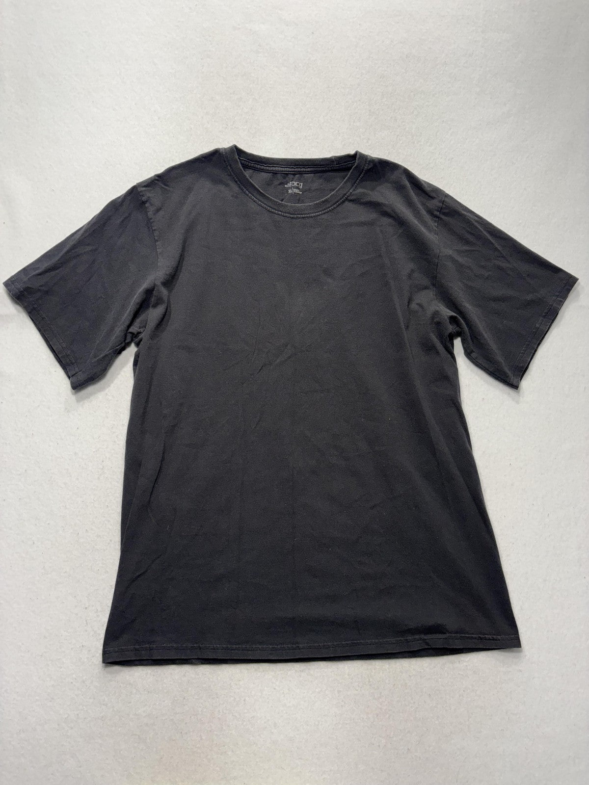 BCG Shirt Mens XL Black Crew Neck Short Sleeve Basic Tee Cotton Casual Jersey