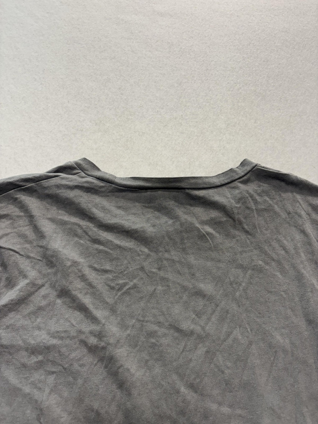 PINK Victoria's Secret Shirt Womens S Gray Pocket Dog Logo Tee Summer Casual
