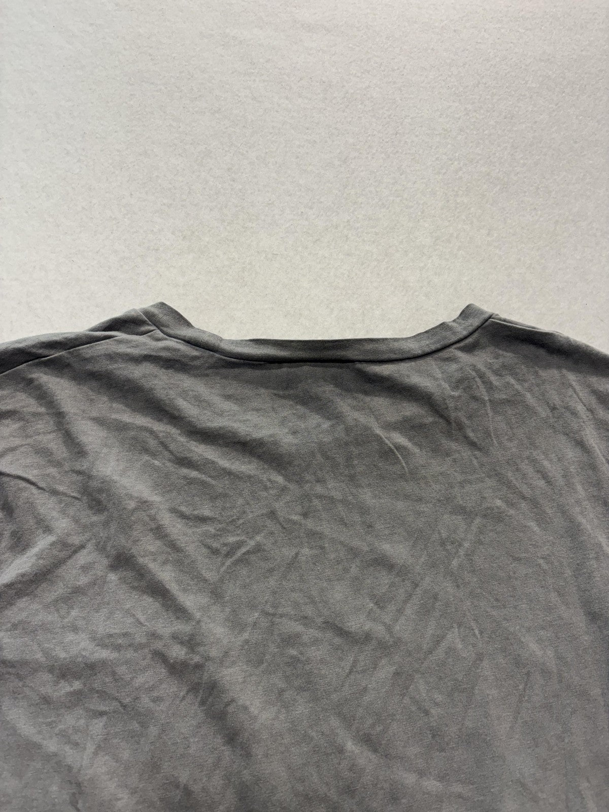 PINK Victoria's Secret Shirt Womens S Gray Pocket Dog Logo Tee Summer Casual