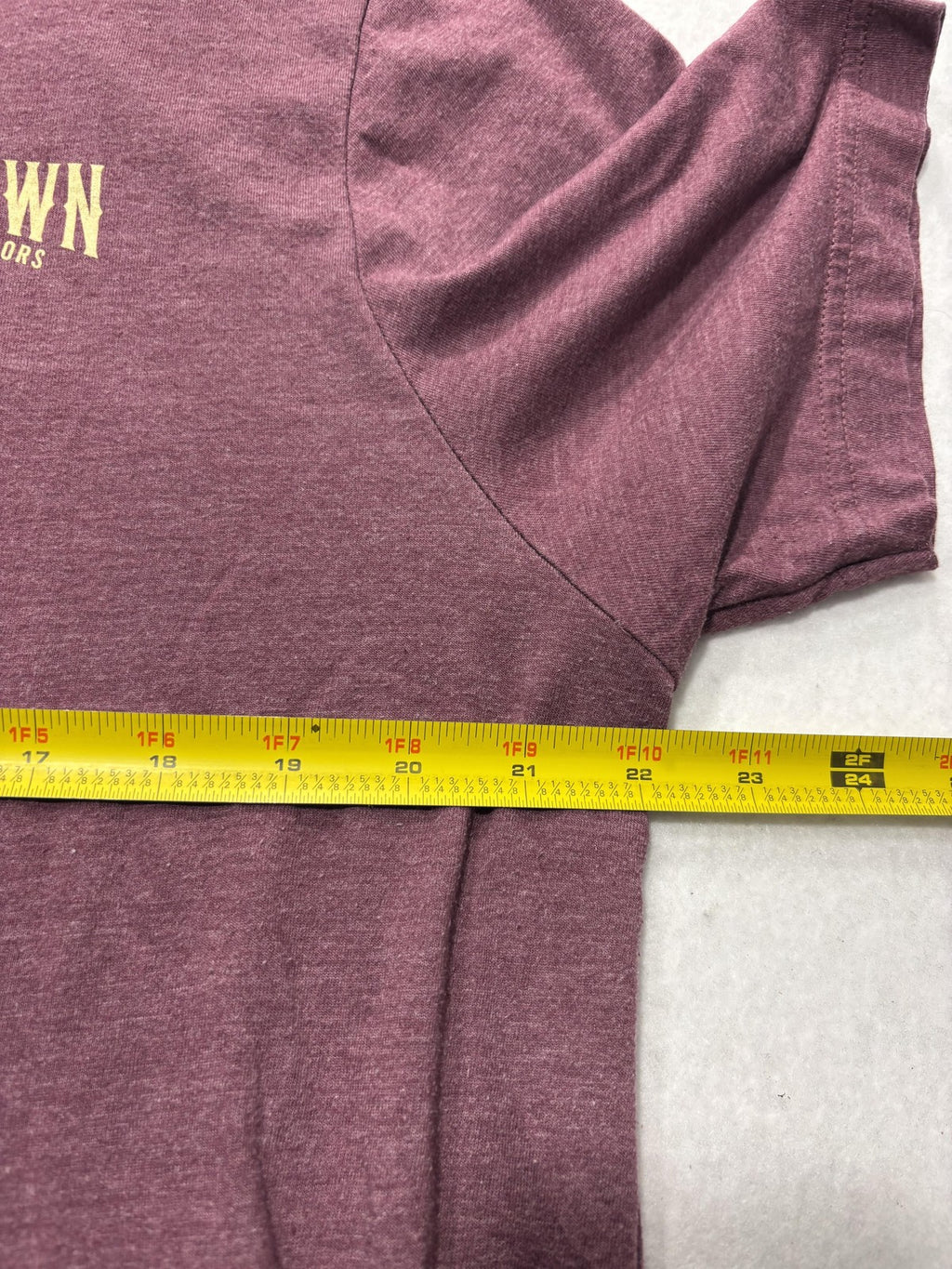 Hochatown Oklahoma Shirt Mens Large Purple Mountain Graphic Double Sided Tee
