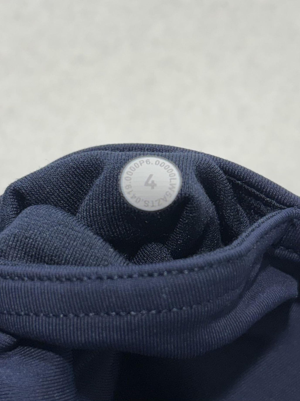 Lululemon Leggings Womens 4 Blue High Rise Cropped 24" Inseam Pocket Stretch