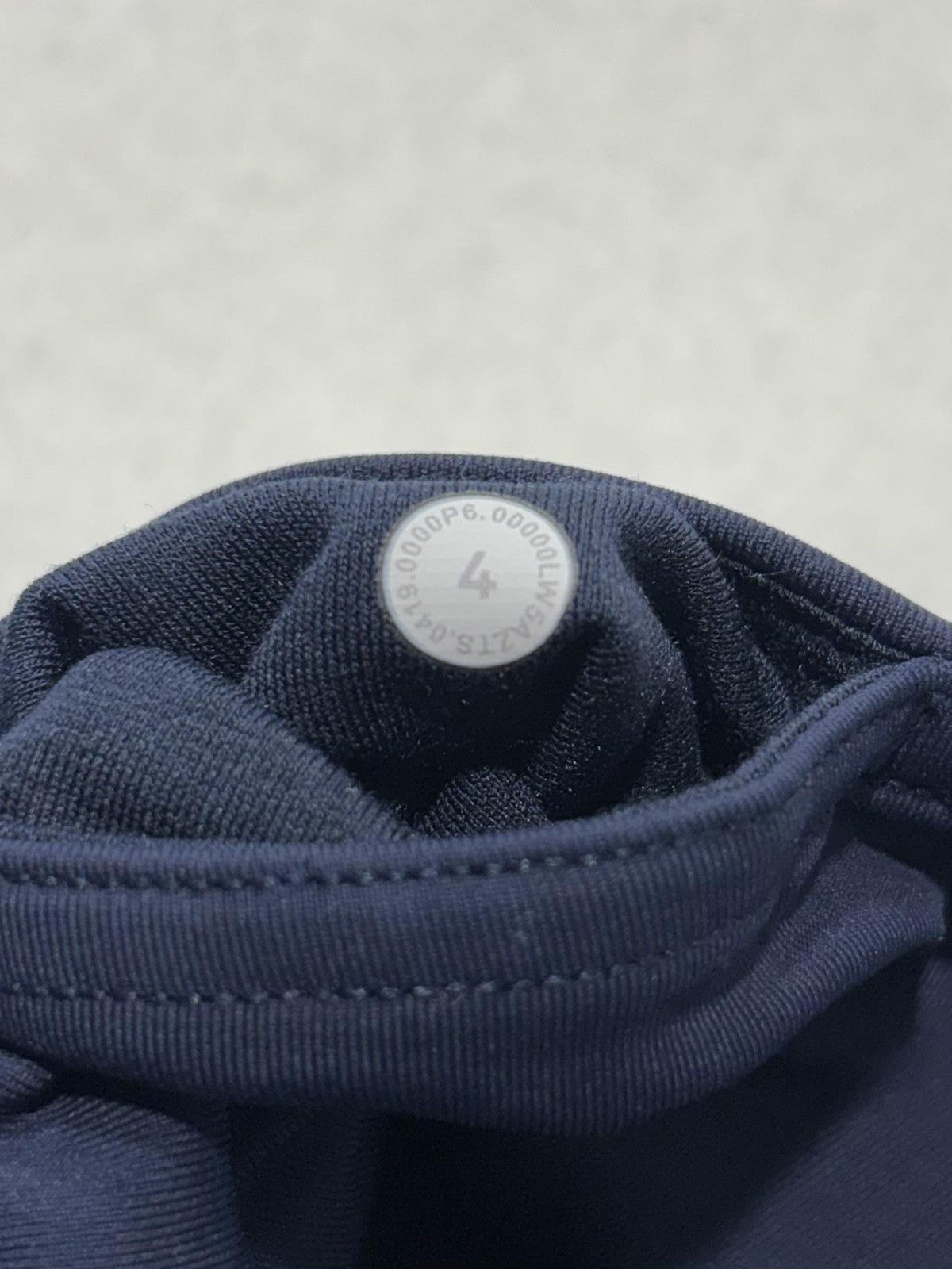 Lululemon Leggings Womens 4 Blue High Rise Cropped 24" Inseam Pocket Stretch