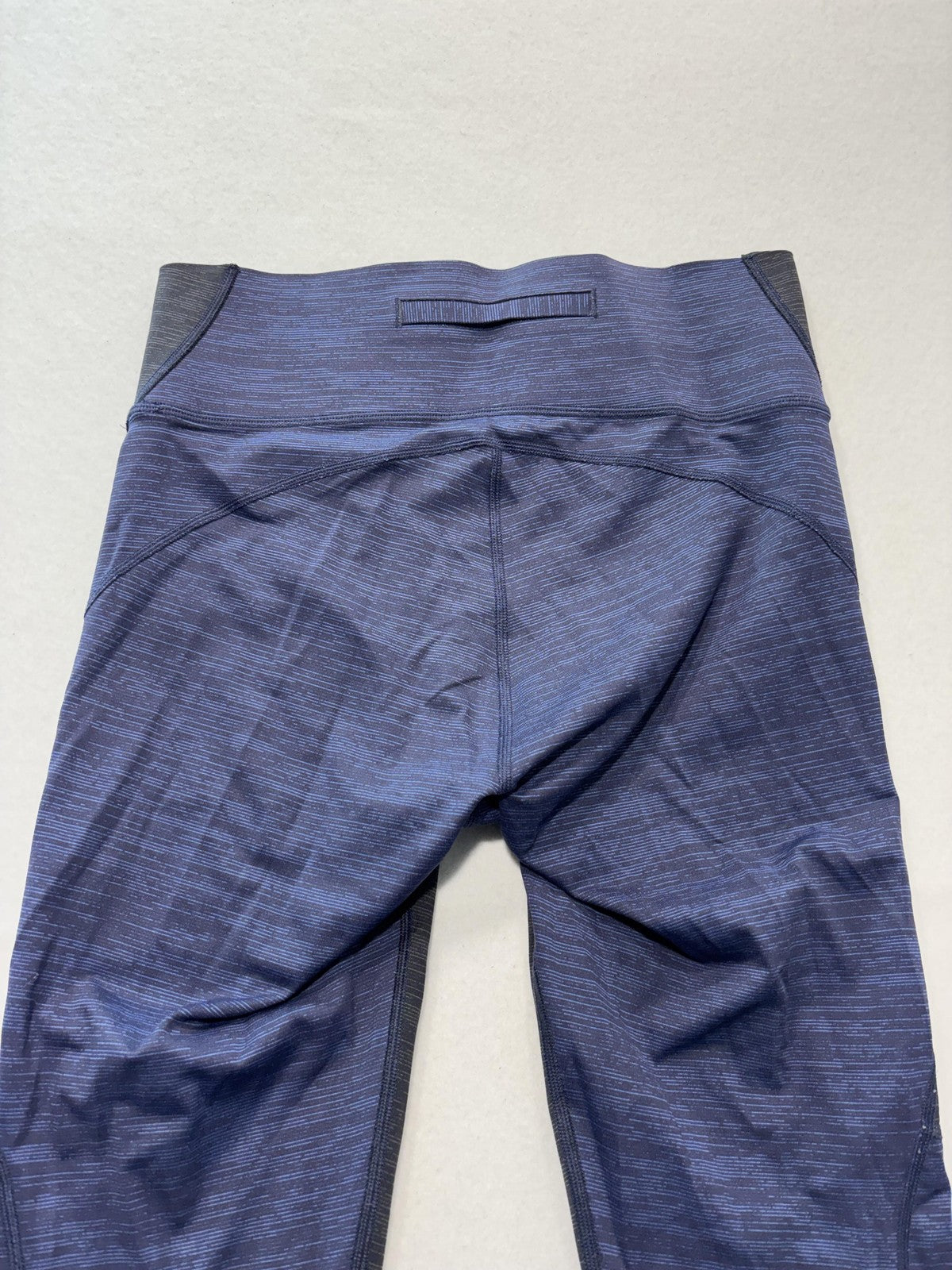 Outdoor Voices Leggings Womens Medium Blue Colorblock High Rise Ankle