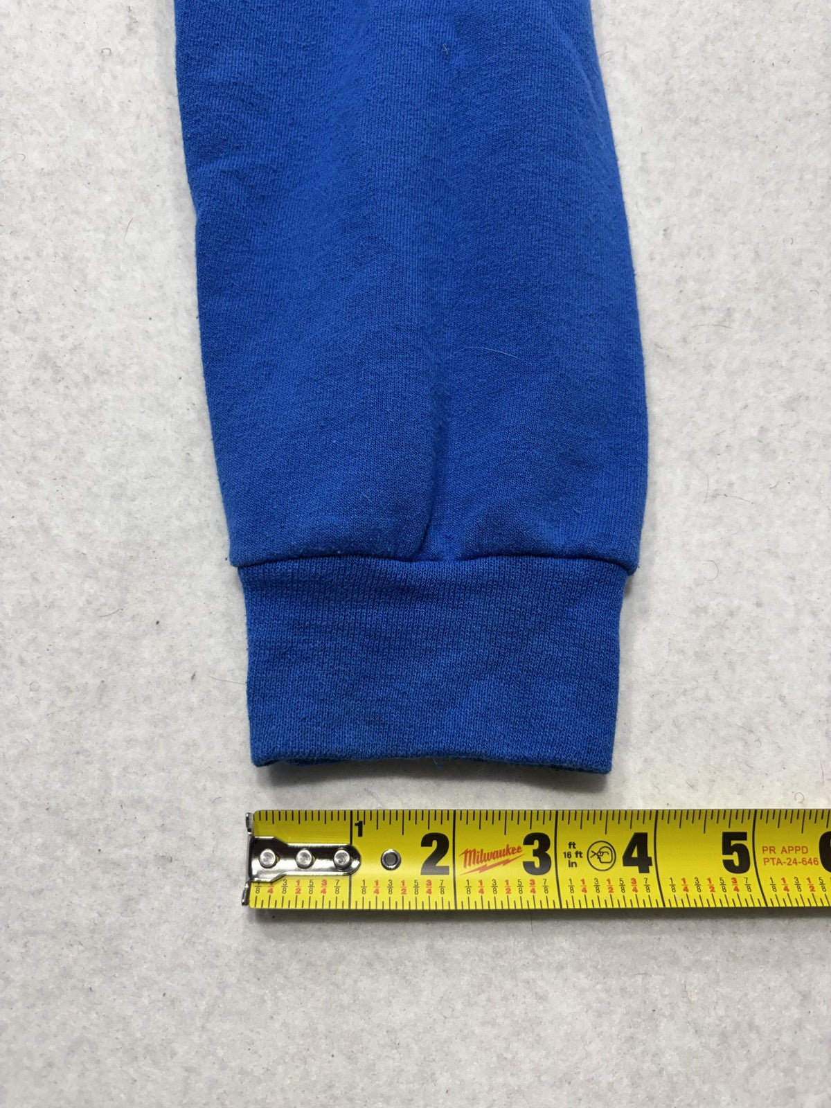Jerzees Hoodie Mens Medium Blue NuBlend Fleece Pullover Kangaroo Pocket Solid