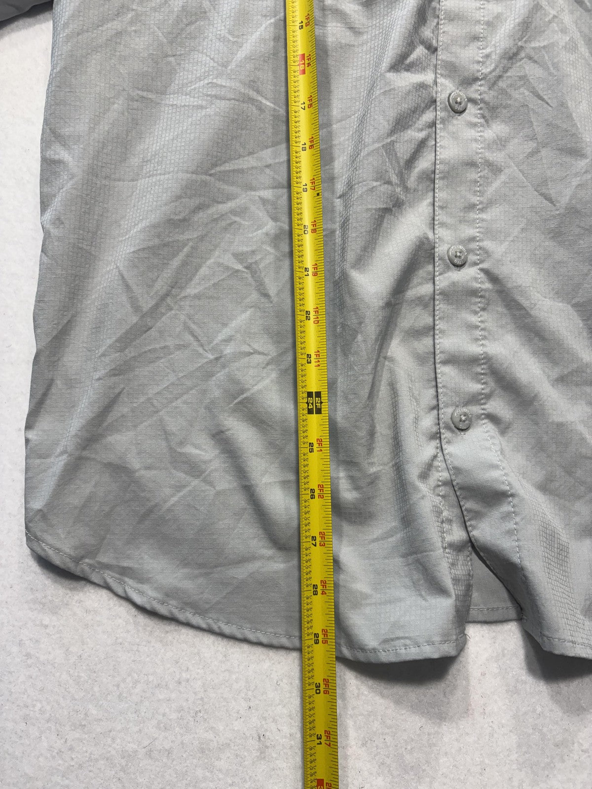 Houston Astros Shirt Mens Large Gray MLB Baseball Columbia PFG Omni Shade